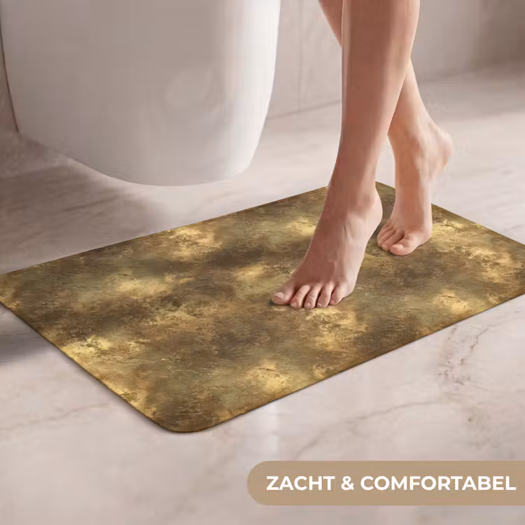 Antiek - Metaallook - Goud WCmat klein 1009 -USP_ZachtNL