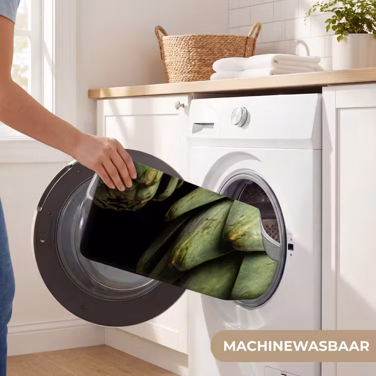 WC Mat - Artisjok - Groen - Eten - Artisjok - Groen - Eten WCmat U-uitsnede middel