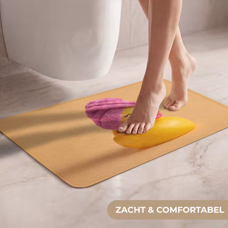 Badeend - Handdoek - Kleurrijk WCmat klein -USP_ZachtNL