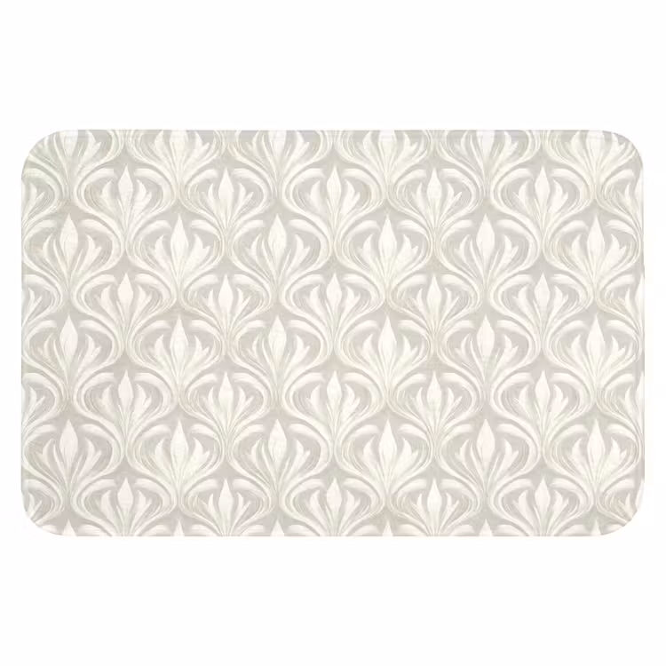 Barok - Patroon - Beige WCmat klein 1009 -3d