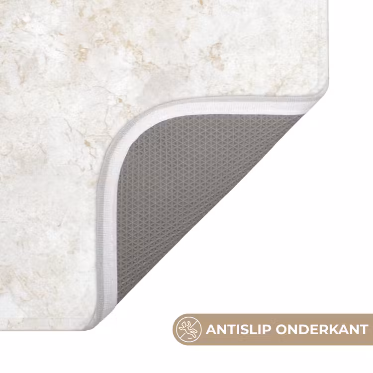 Beige - Marmer - Aders WCmat klein 1009 -USP_AntislipNL