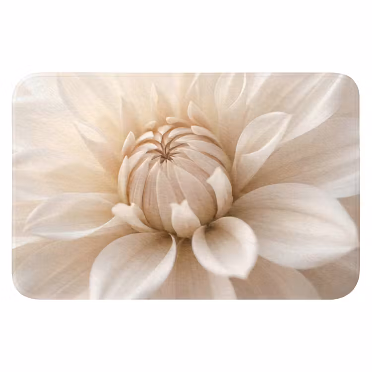 Bloem - Dahlia - Wit WCmat klein -3d