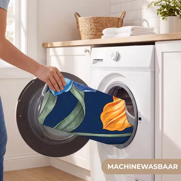 WC Mat - Bloemen - Botanisch - Patroon - Bloemen - Botanisch - Patroon WCmat U-uitsnede middel