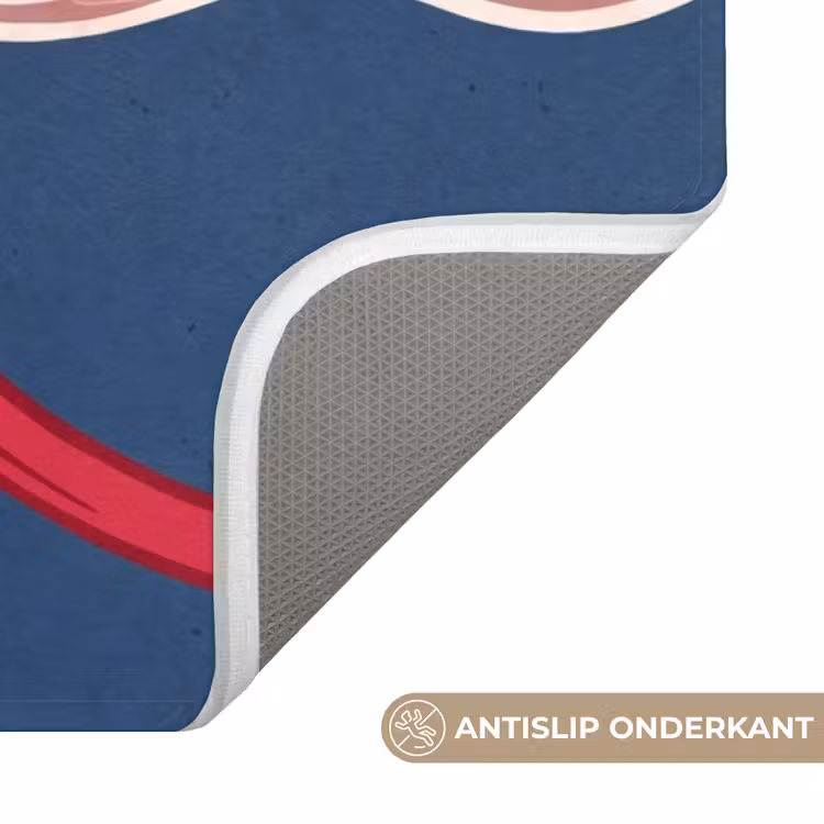 WC Mat - Bloemen - Modern - Abstract - Bloemen - Modern - Abstract WCmat U-uitsnede middel