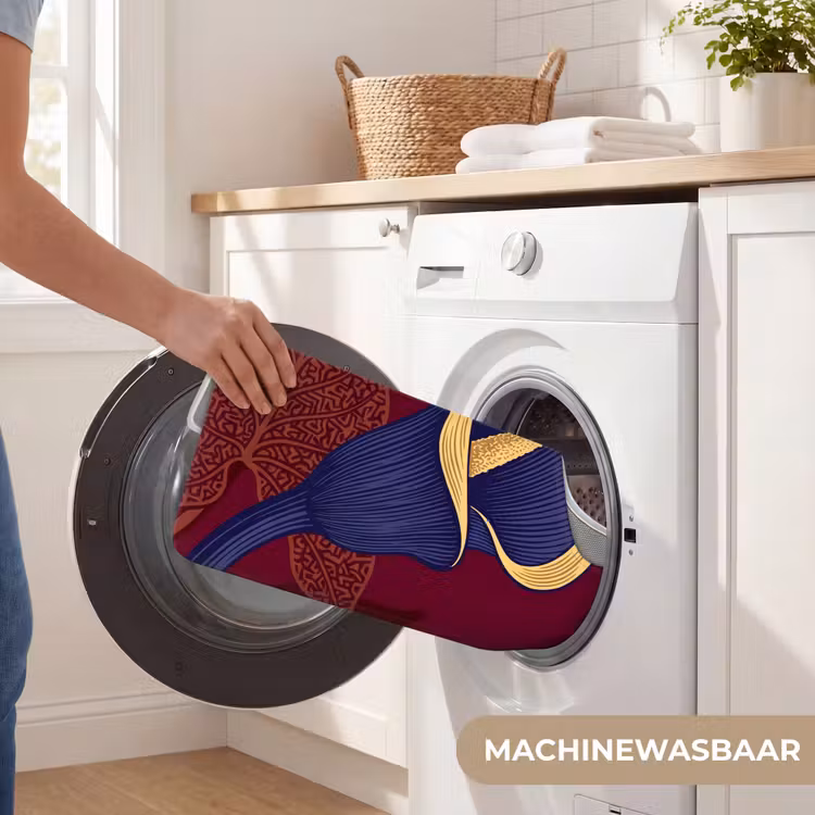 WC Mat - Bloemen - Modern - Paars - Bloemen - Modern - Paars WCmat U-uitsnede middel