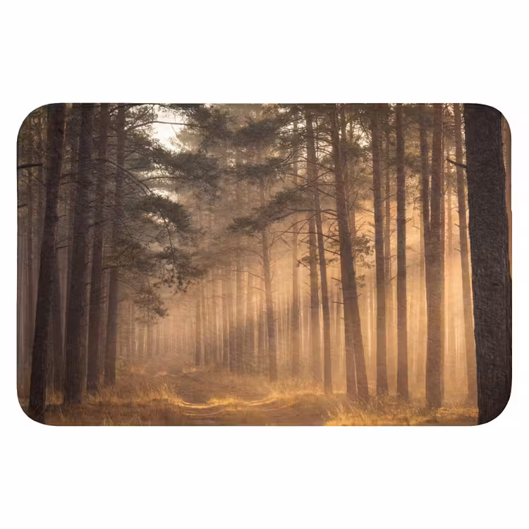 Bos - Mist - Zonlicht WCmat klein -3d