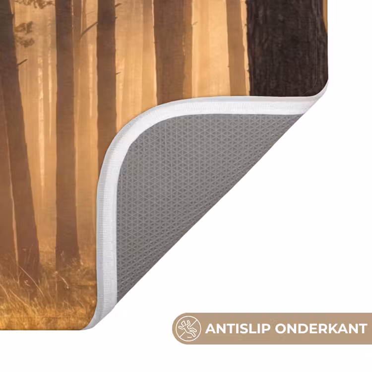 Bos - Mist - Zonlicht WCmat klein -USP_AntislipNL