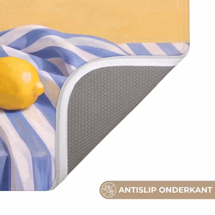 WC Mat - Citroen - Stilleven - Modern - Citroen - Stilleven - Modern WCmat U-uitsnede middel