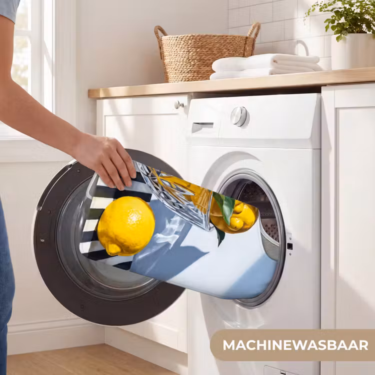 WC Mat - Citroenen - Fruit - Geel - Citroenen - Fruit - Geel WCmat U-uitsnede middel