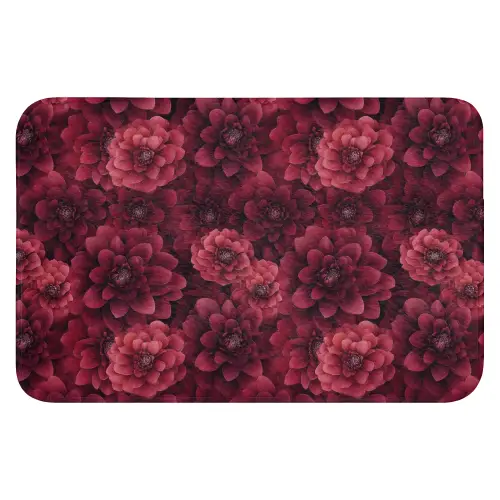Dahlias - Bloemen - Rood WCmat klein 1009 -3d