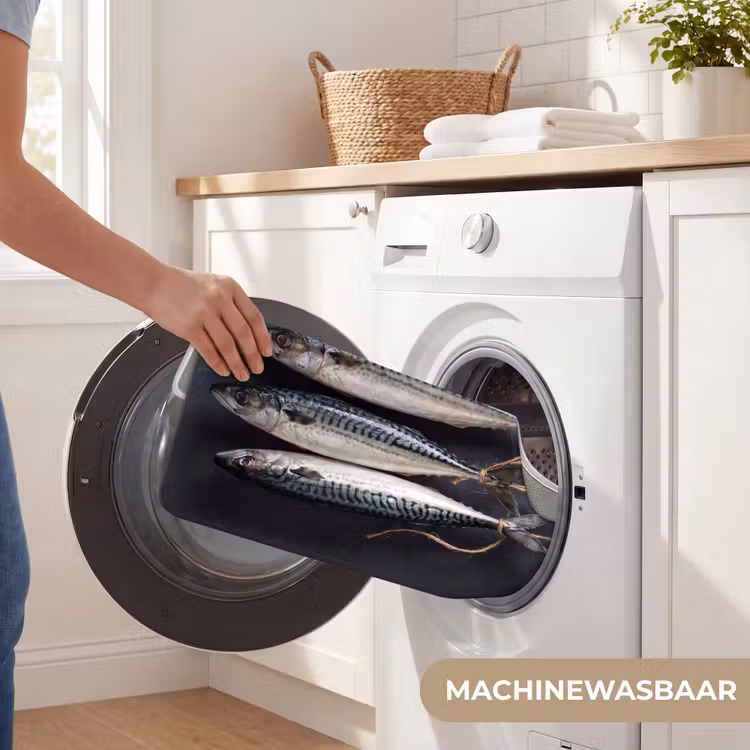 WC Mat - Drie vissen - Touw - Drie vissen - Touw WCmat U-uitsnede middel