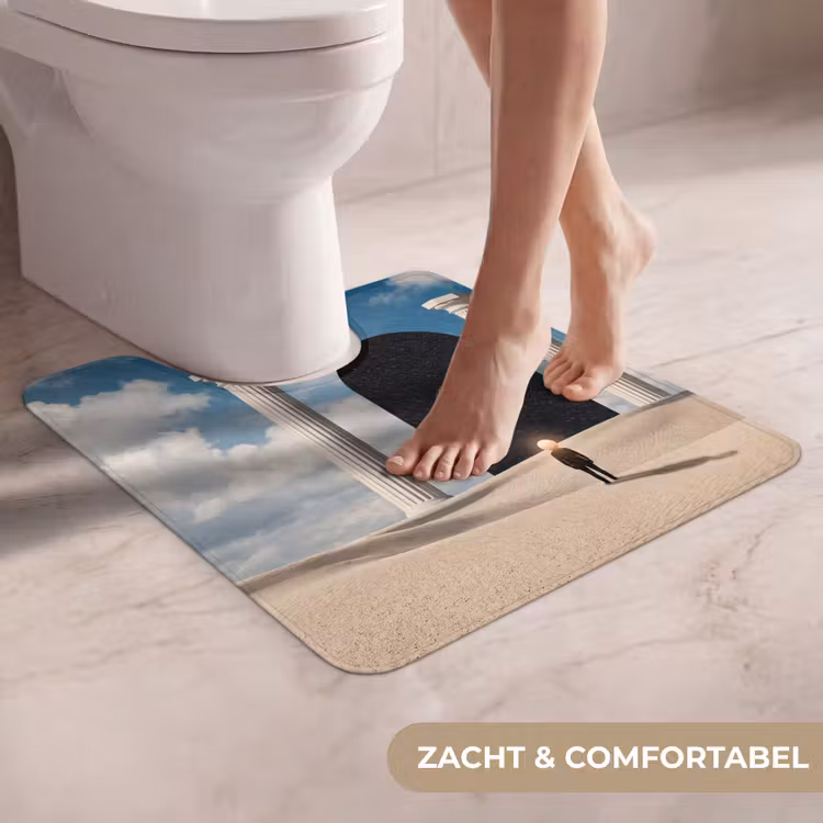WC Mat - Droom - Woestijn - Oog - Droom - Woestijn - Oog WCmat U-uitsnede middel