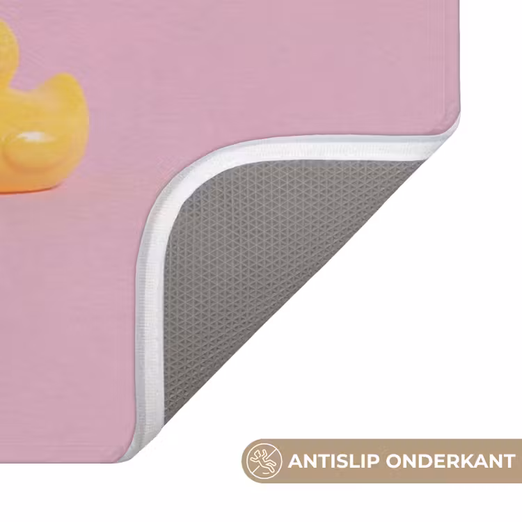 Eendjes - Vrolijk - Roze WCmat klein -USP_AntislipNL