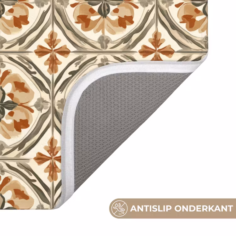 Elegant - Antiek - Kleurrijk WCmat klein 1009 -USP_AntislipNL