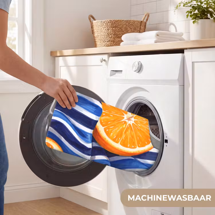WC Mat - Eten - Fruit - Oranje - Eten - Fruit - Oranje WCmat U-uitsnede middel