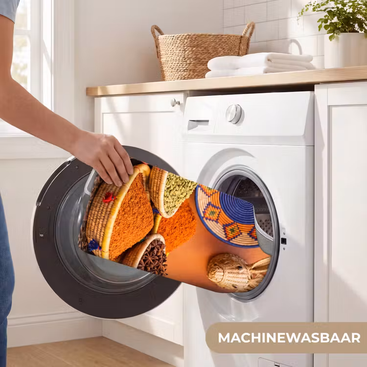 WC Mat - Eten - Kleurrijk - Cultuur - Eten - Kleurrijk - Cultuur WCmat U-uitsnede middel