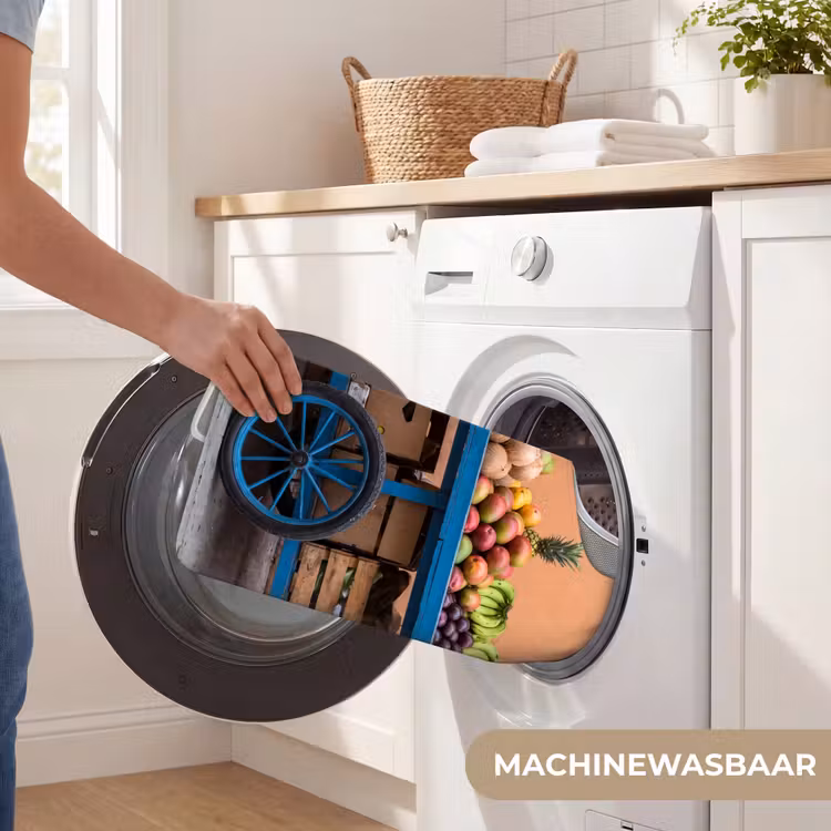 WC Mat - Fruit - Kar - Straat - Fruit - Kar - Straat WCmat U-uitsnede middel