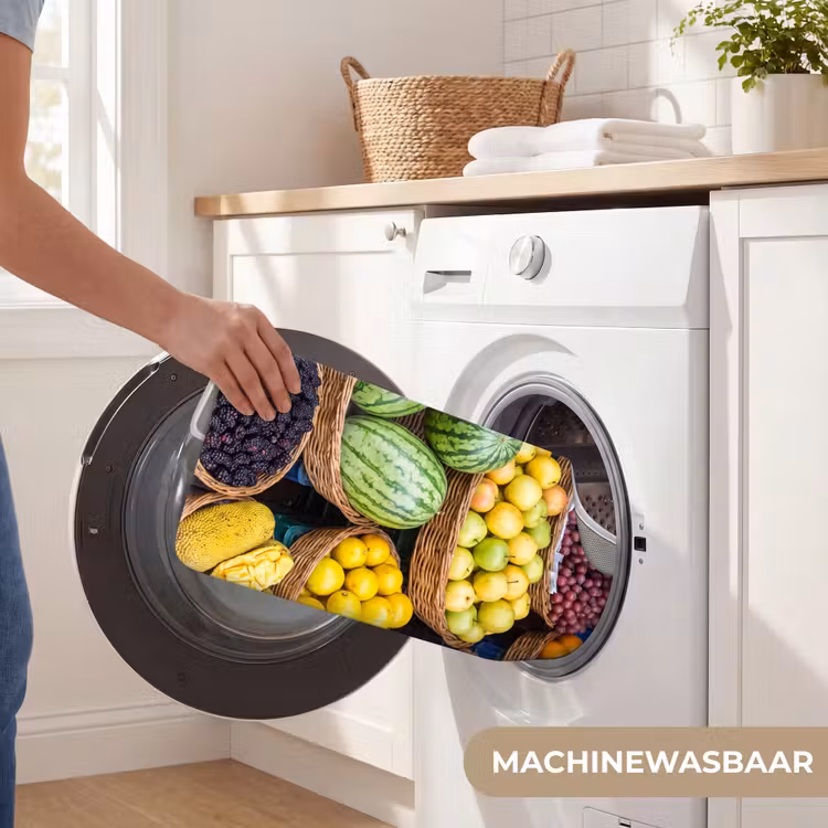 WC Mat - Fruit - Markt - Kleurrijk - Fruit - Markt - Kleurrijk WCmat U-uitsnede middel