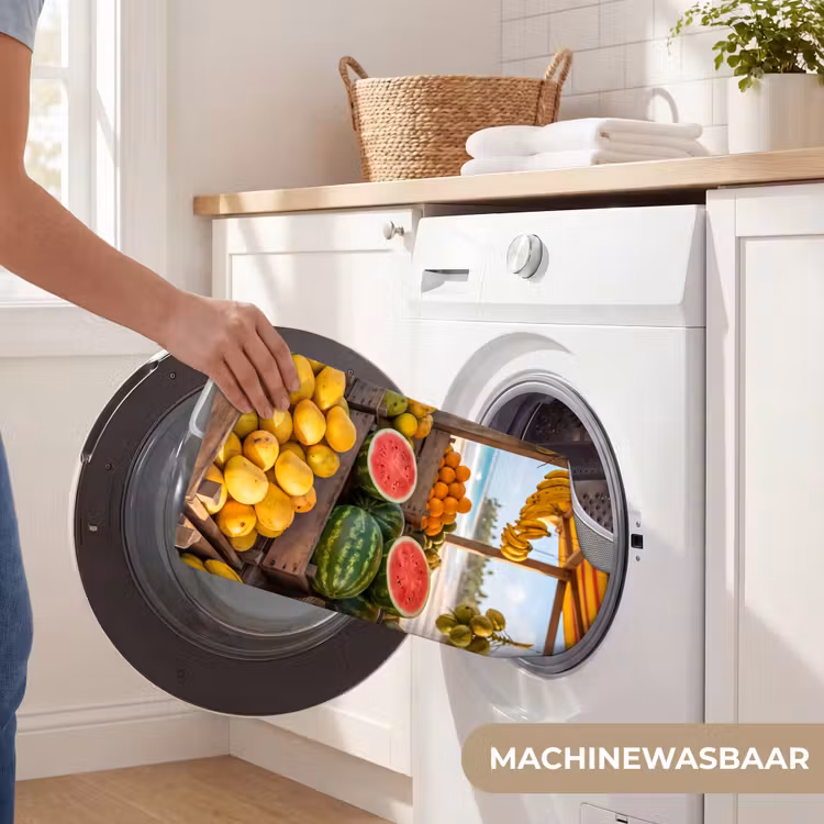 WC Mat - Fruit - Strand - Tropisch - Fruit - Strand - Tropisch WCmat U-uitsnede middel