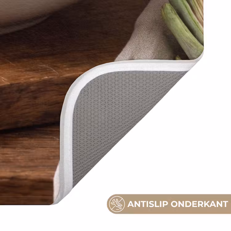 WC Mat - Groenten - Artisjok - Keuken - Groenten - Artisjok - Keuken WCmat U-uitsnede middel