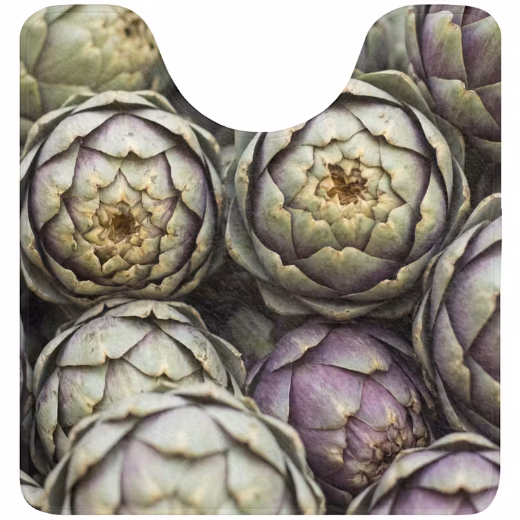 WC Mat - Groenten - Vers - Eten - Groenten - Vers - Eten WCmat U-uitsnede middel