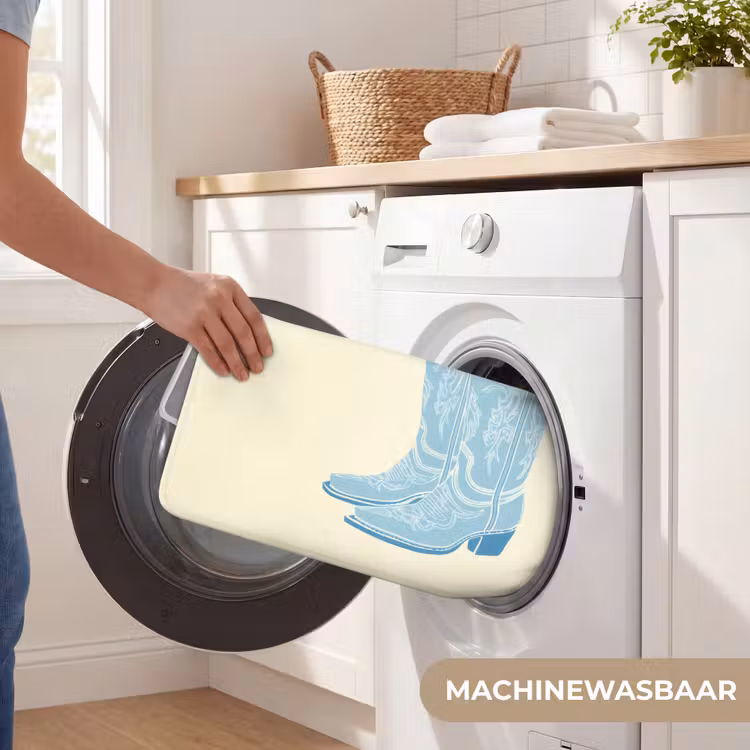 Illustratie - Cowboylaarzen - Patroon WCmat klein -USP_WasbaarNL