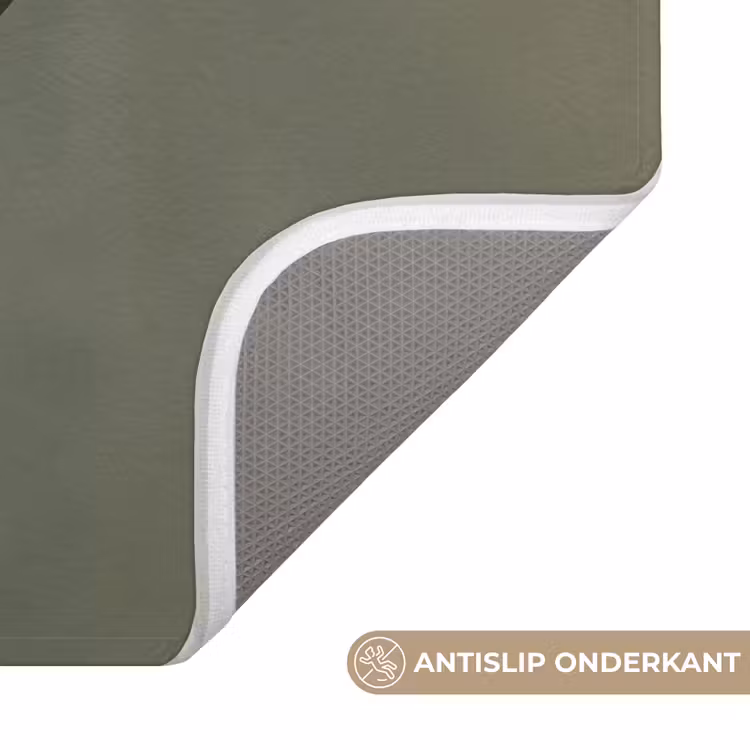 Japandi - Groen - Abstract - Modern WCmat klein -USP_AntislipNL