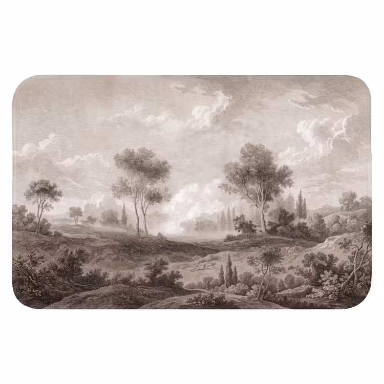 Klassiek - Landschap - Neutraal WCmat klein -3d