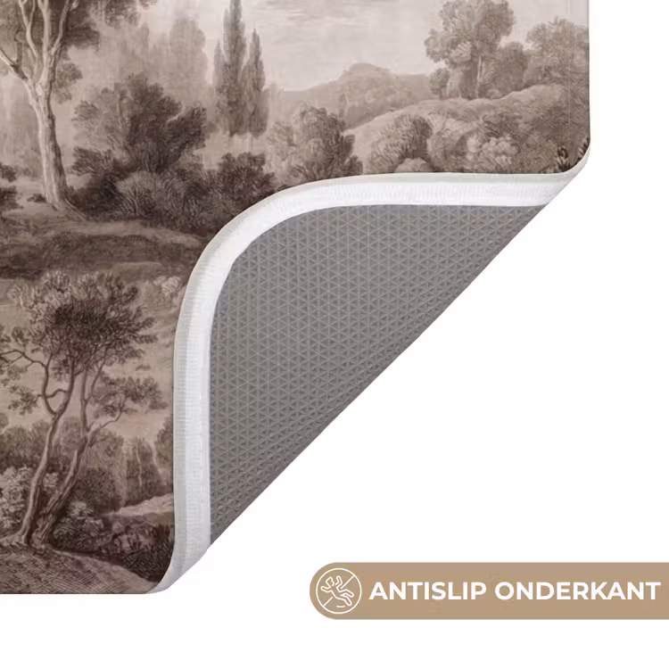 Klassiek - Landschap - Neutraal WCmat klein -USP_AntislipNL