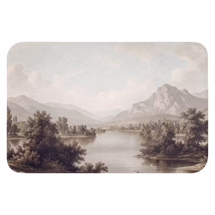 Klassiek - Landschap - Sereen WCmat klein -3d