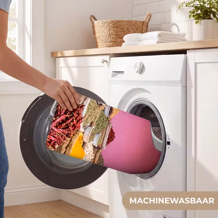 WC Mat - Kruiden - Markt - Roze - Kruiden - Markt - Roze WCmat U-uitsnede middel