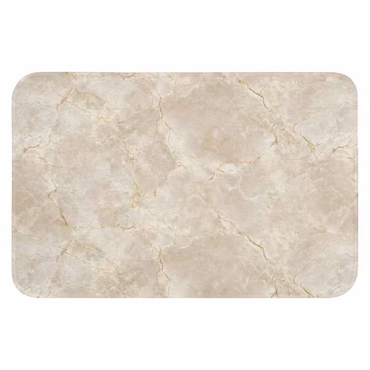 Lichtbeige - Marmer - Aders WCmat klein 1009 -3d