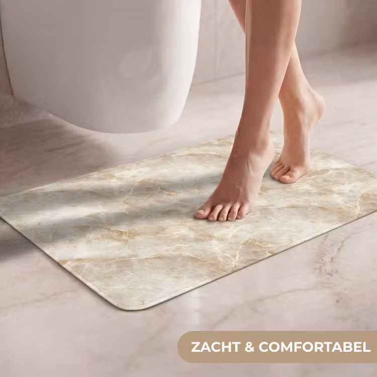 Lichtbeige - Onyx - Subtiel WCmat klein 1009 -USP_ZachtNL