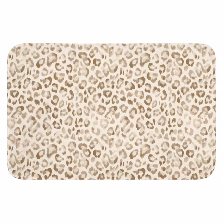 Luipaard - Klassiek - Beige WCmat klein 1009 -3d