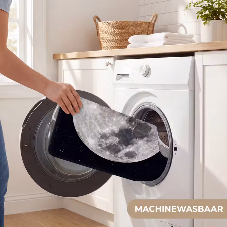 WC Mat - Maan - Sterren - Ruimte - Maan - Sterren - Ruimte WCmat U-uitsnede middel