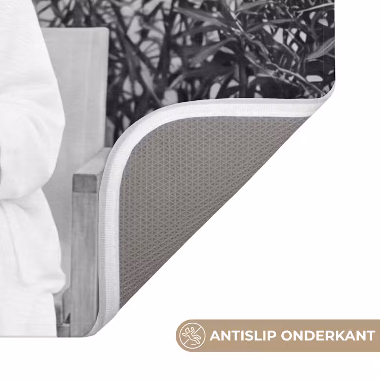 Modern - Vrouw - Zwart - Wit WCmat klein -USP_AntislipNL