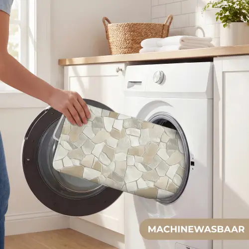 Mozaïek - Stenen - Beige WCmat klein 1009 -USP_WasbaarNL