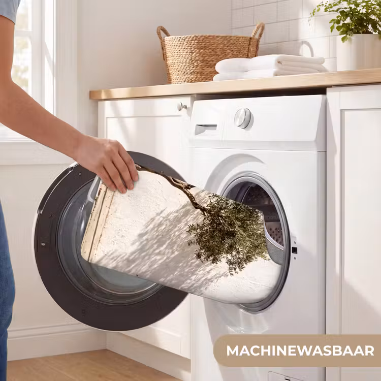 WC Mat - Olijfboom - muur - wit - Olijfboom - muur - wit WCmat U-uitsnede middel