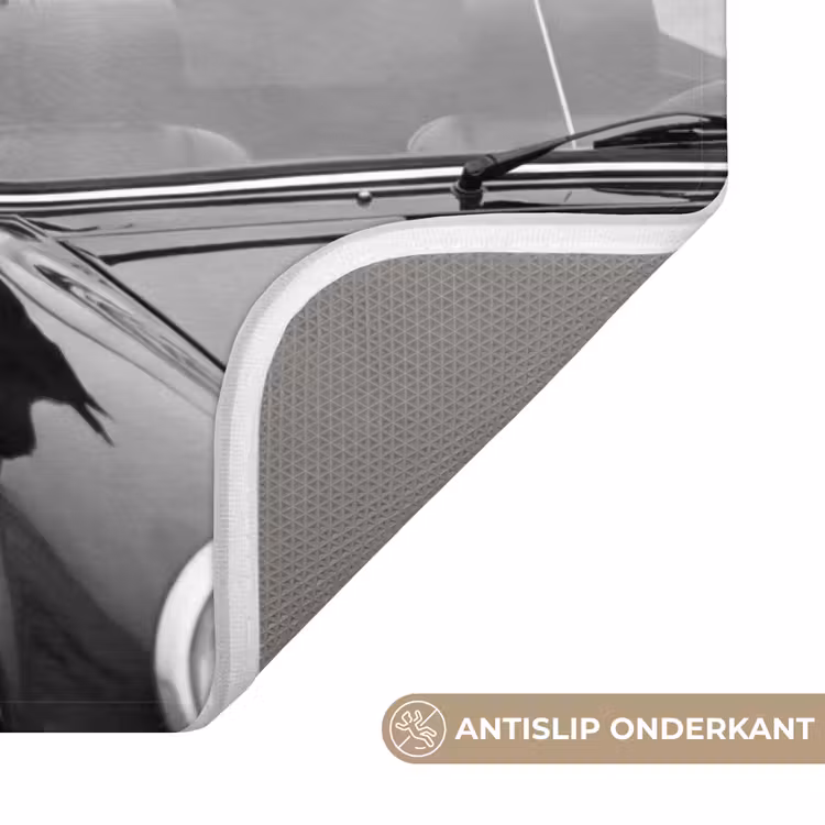 Paard - Auto - Zwart - Wit WCmat klein -USP_AntislipNL