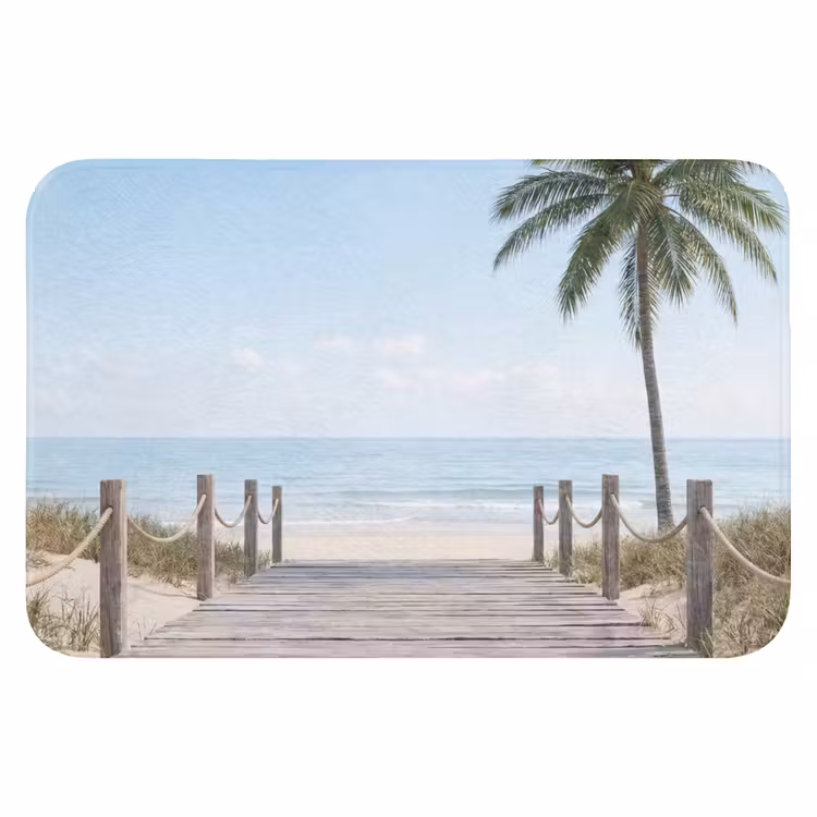 Palmbomen - Pad - Horizon WCmat klein -3d