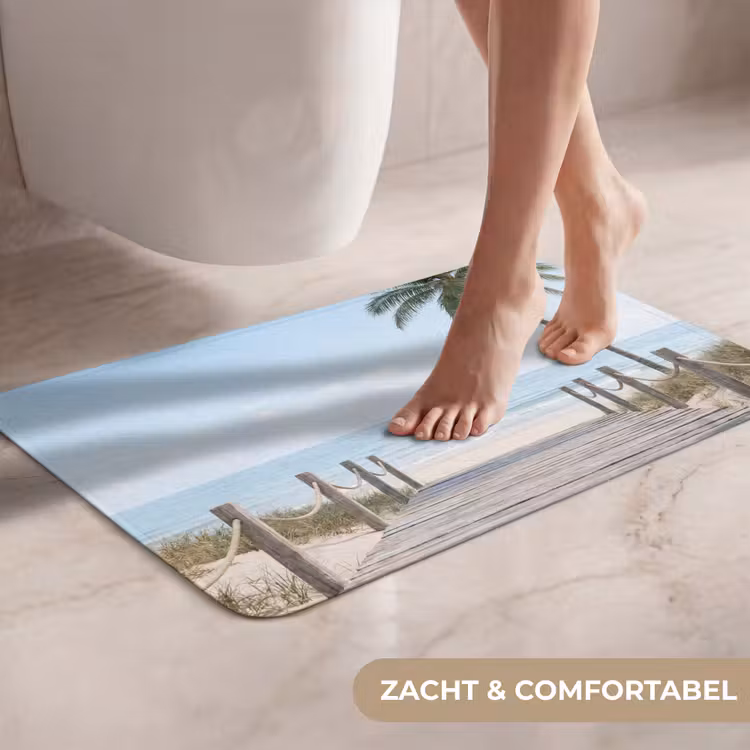 Palmbomen - Pad - Horizon WCmat klein -USP_ZachtNL