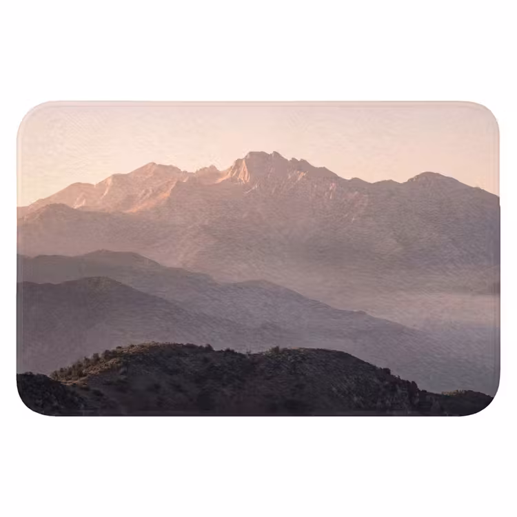 Panorama - Landschap - Bergen WCmat klein -3d
