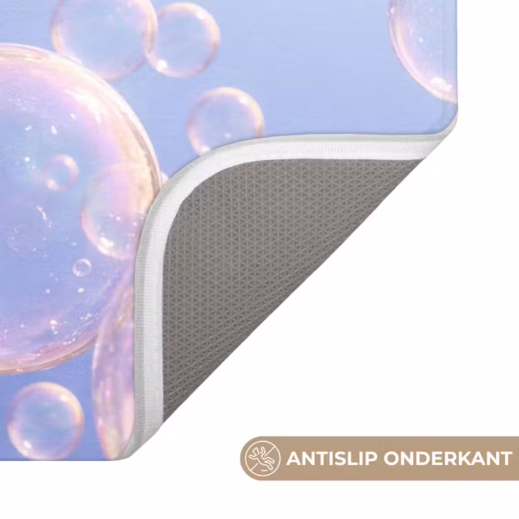 Pastel - Bubbels - Dromerig WCmat klein -USP_AntislipNL