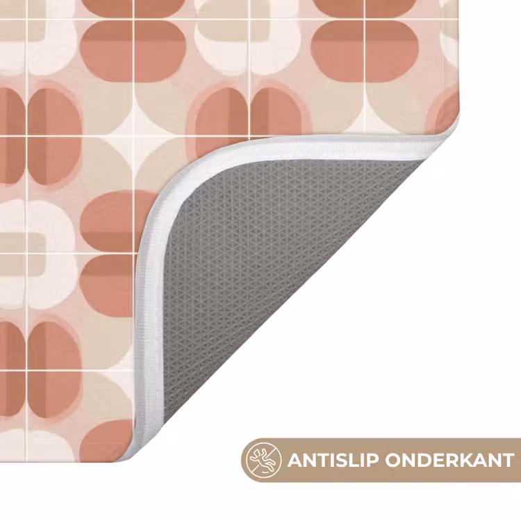 Retro - Klassiek - Roze WCmat klein 1009 -USP_AntislipNL