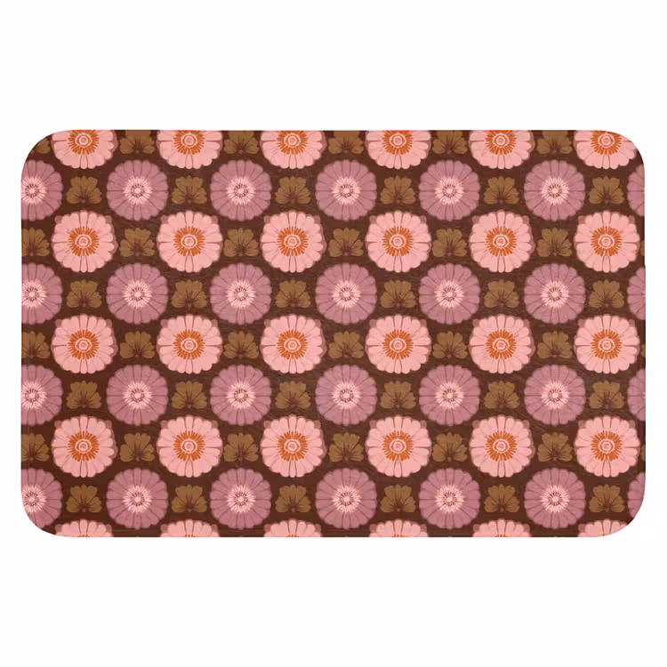 Retro - Madelief - Roze WCmat klein 1009 -3d