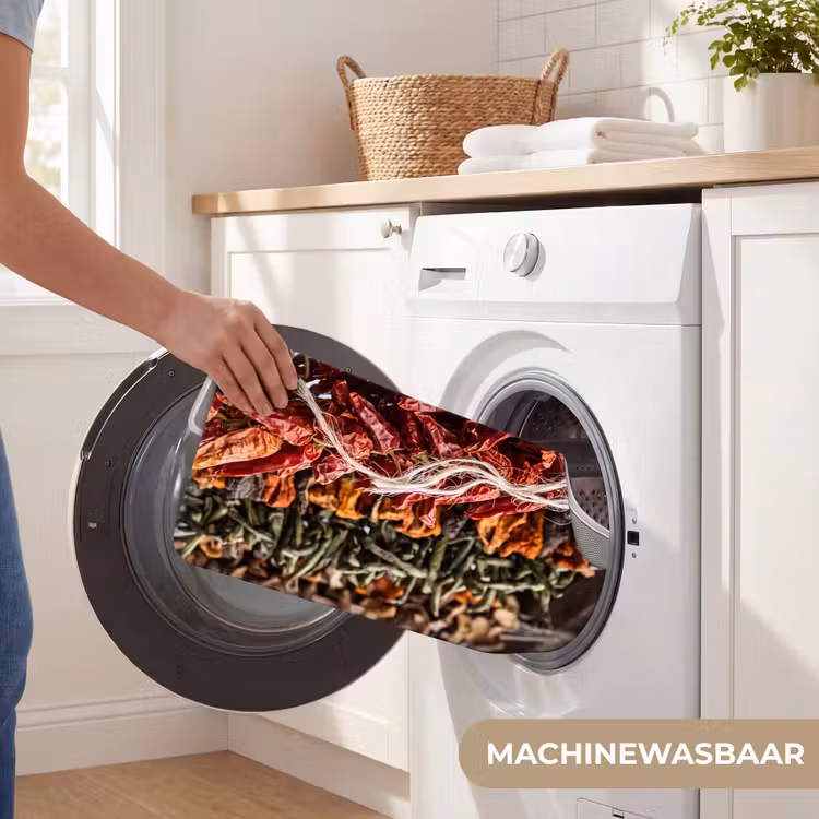 WC Mat - Rode pepers - Eten - Rode pepers - Eten WCmat U-uitsnede middel