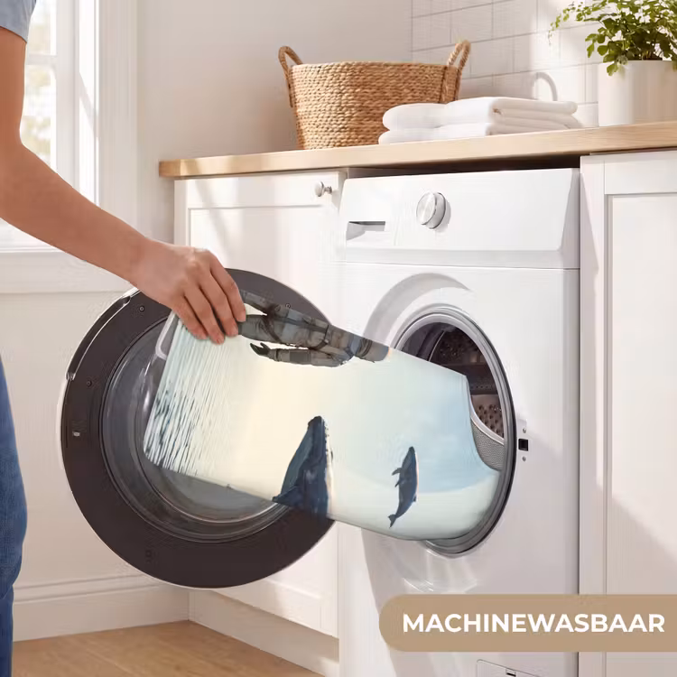 WC Mat - Ruimtevaarder - Walvis - Fantasie - Ruimtevaarder - Walvis - Fantasie WCmat U-uitsnede middel