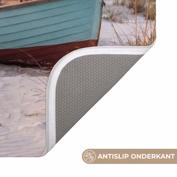 Rustiek - Roeiboot - Zandstrand WCmat klein -USP_AntislipNL