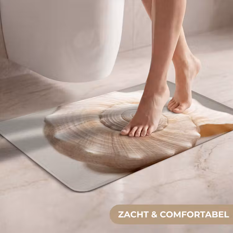 Schelp - Detail - Beige WCmat klein -USP_ZachtNL