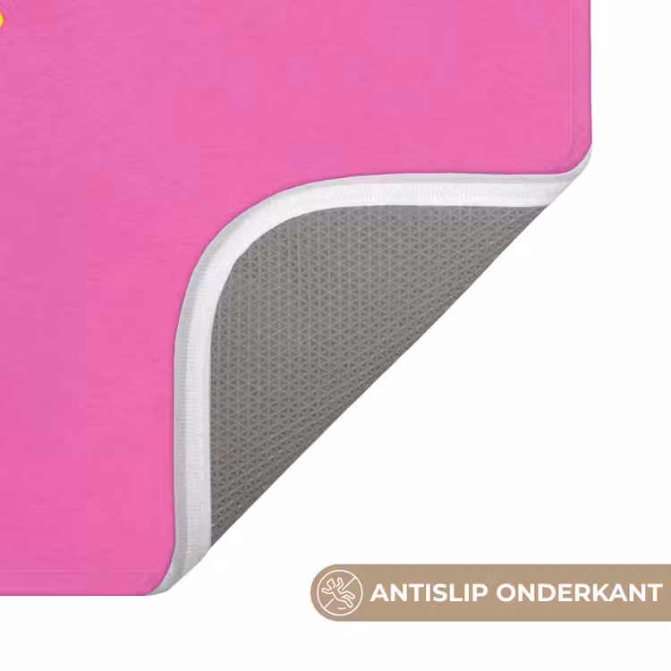 Smiley - Vrolijk - Roze WCmat klein -USP_AntislipNL